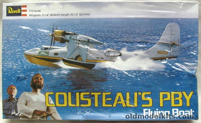 Revell 1/72 Cousteau's (Calypso) PBY Catalina Flying Boat, H576 plastic model kit